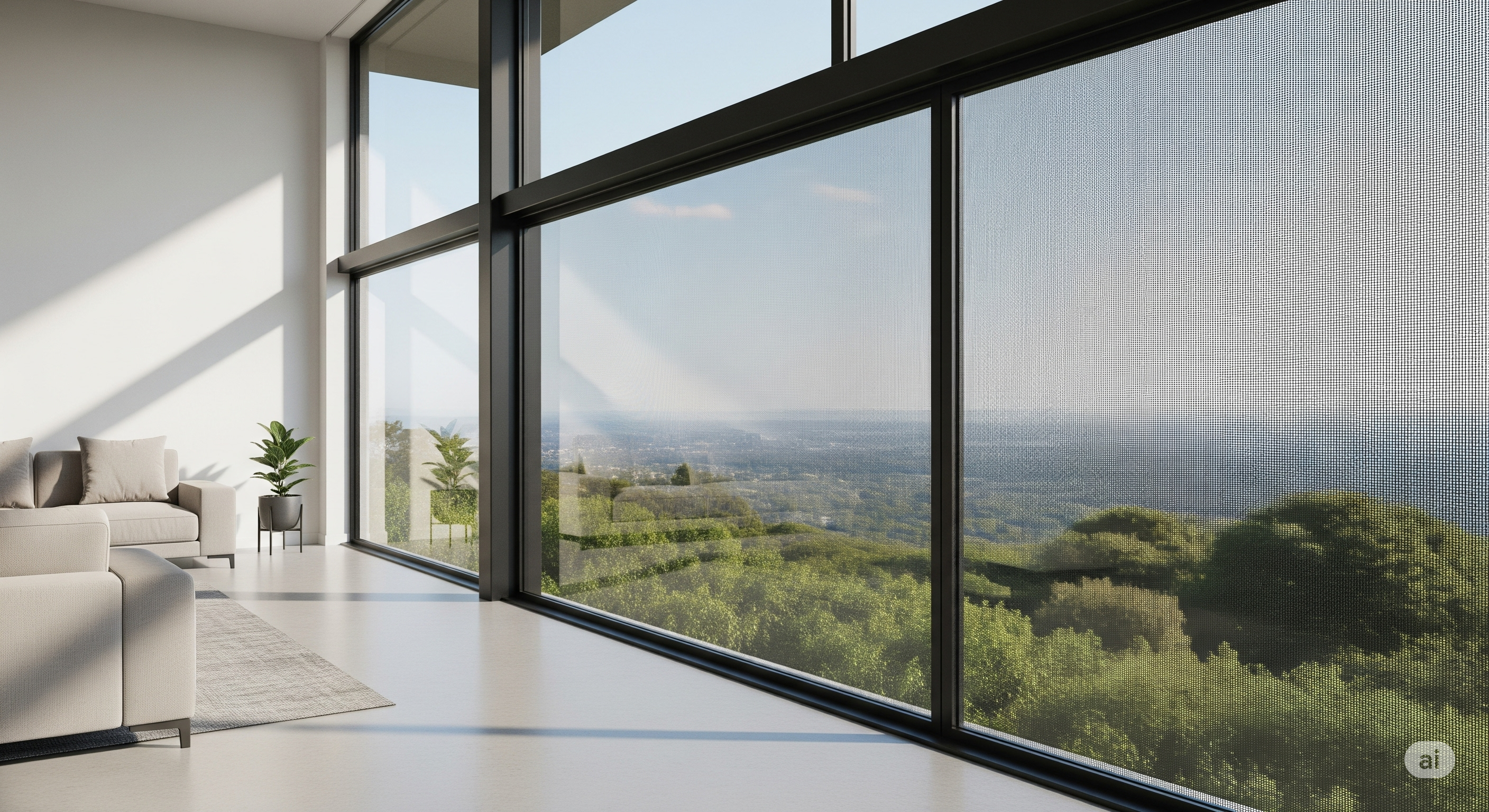 Modern Window Screen